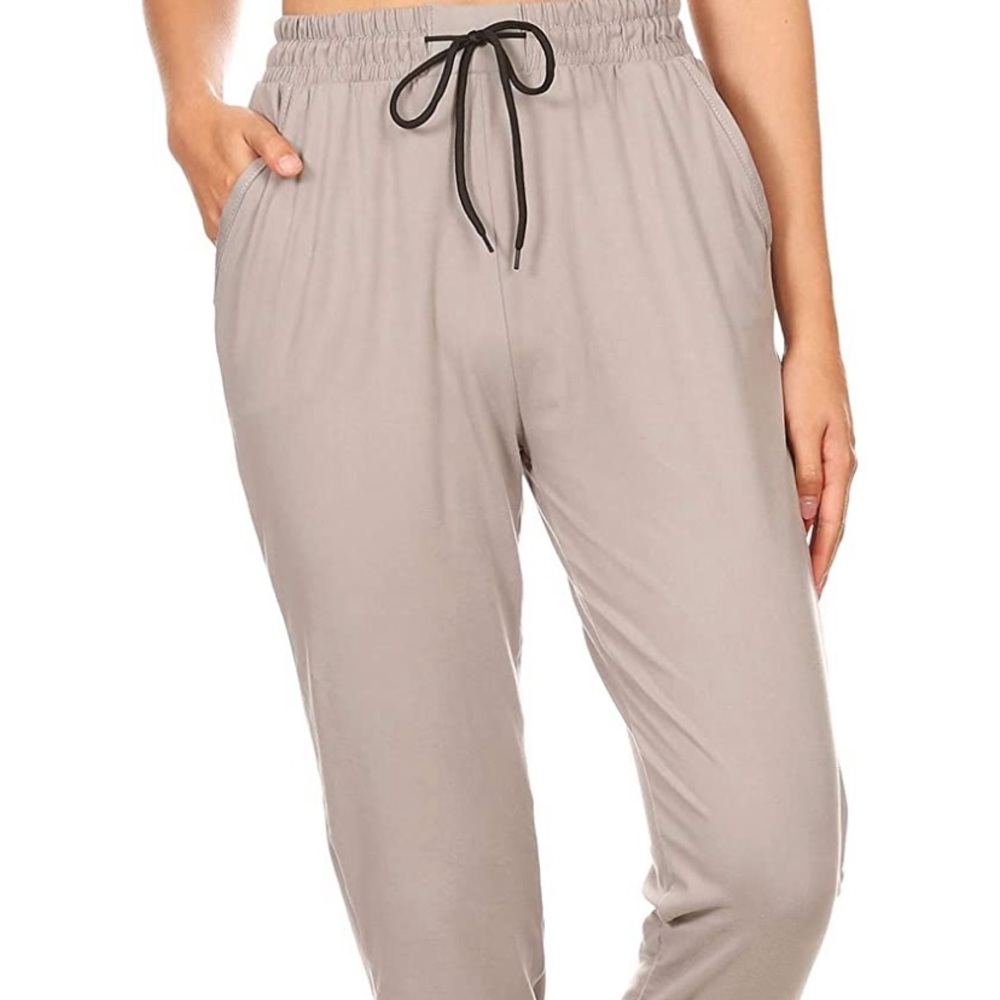 Gray Fitness Joggers